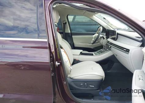 2025 Hyundai Palisade Calligraphy from USA, damaged, VIN KM8R7DGE2SU819823